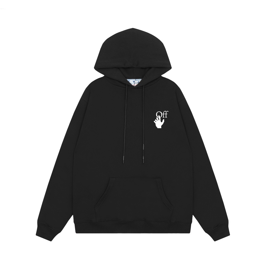 1:1 Letter printing basic hoodie