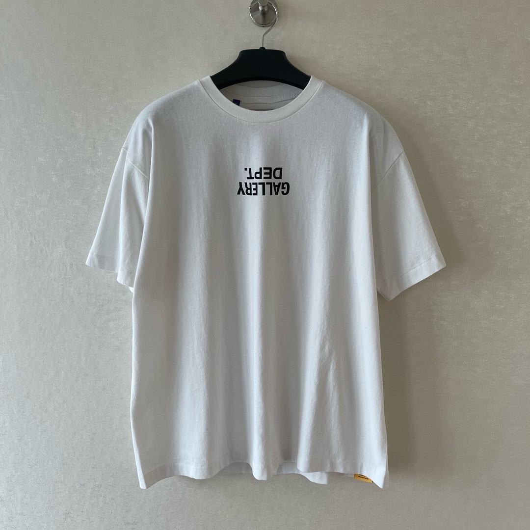 1:1 Reversed letter printing white tshirt