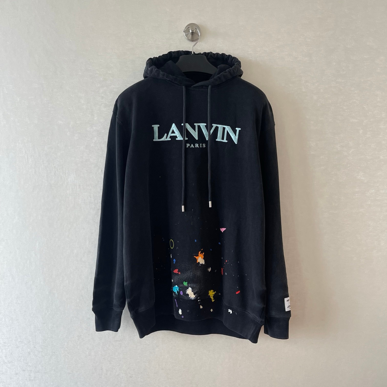 1:1 navy blue washing hoodie