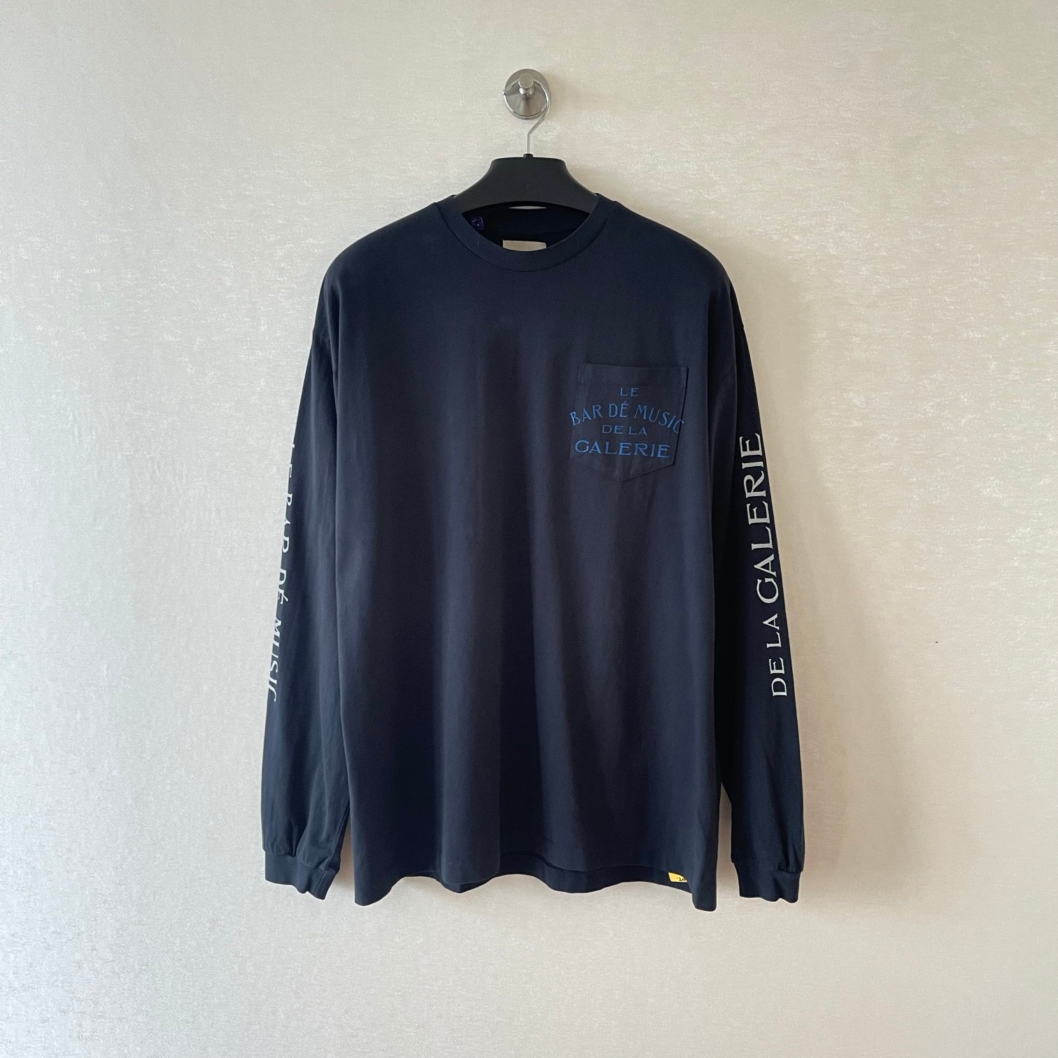 1:1 washing color crewneck long sleeve