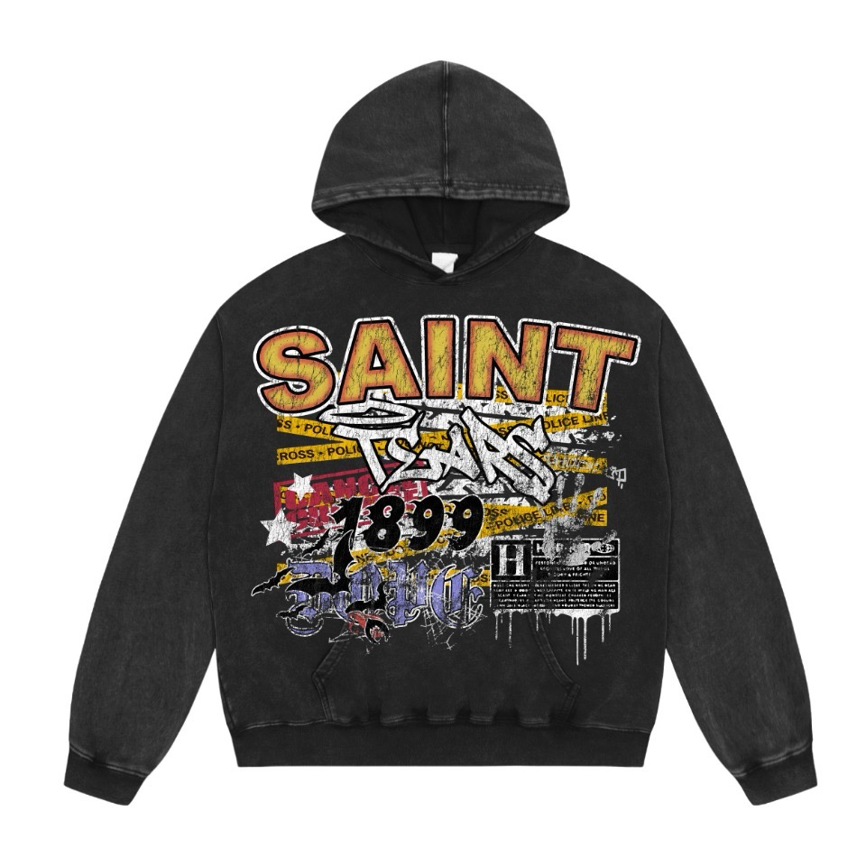 1:1 Washing color 1899 hoodie
