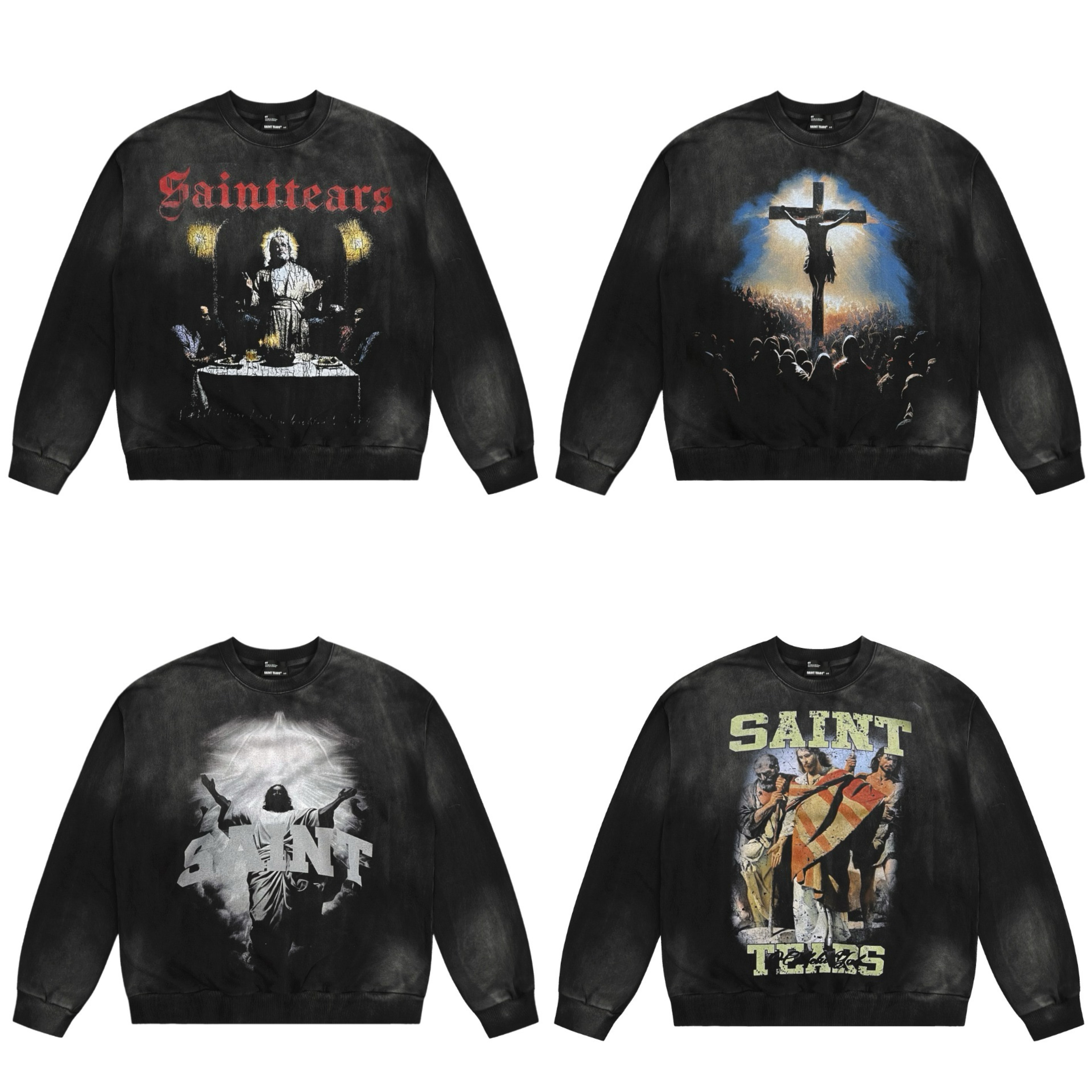1:1 4 colors available crewneck