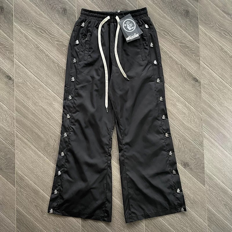 1:1 HS waxed nylon button pants