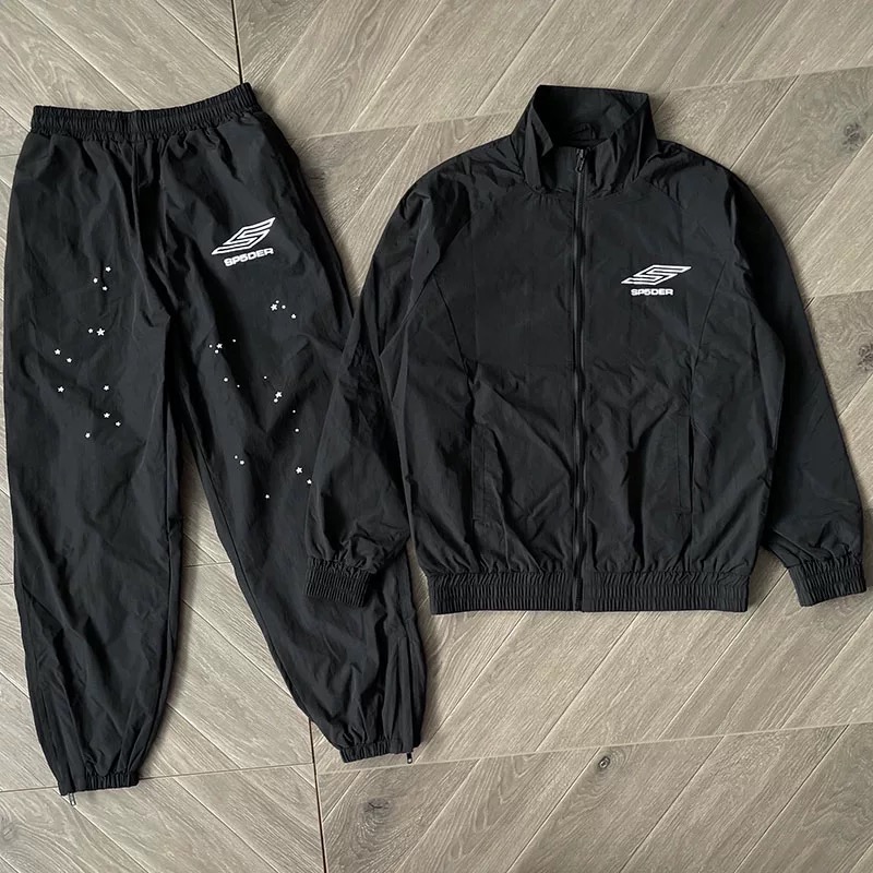 1:1 555555 casual trench jacket pant tracksuit