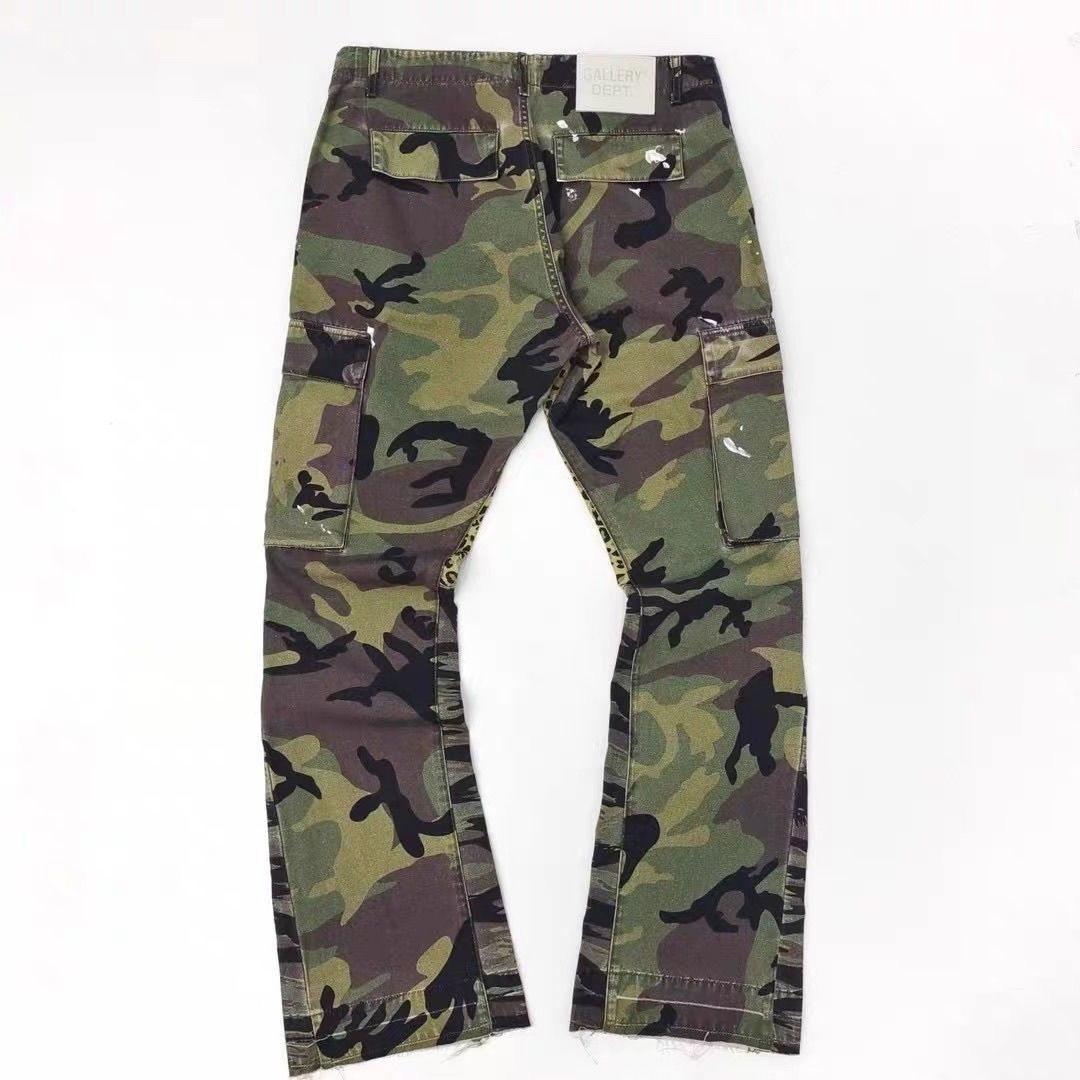 1:1 New arrival green camo pant