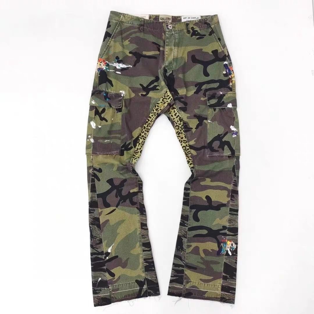 1:1 New arrival green camo pant