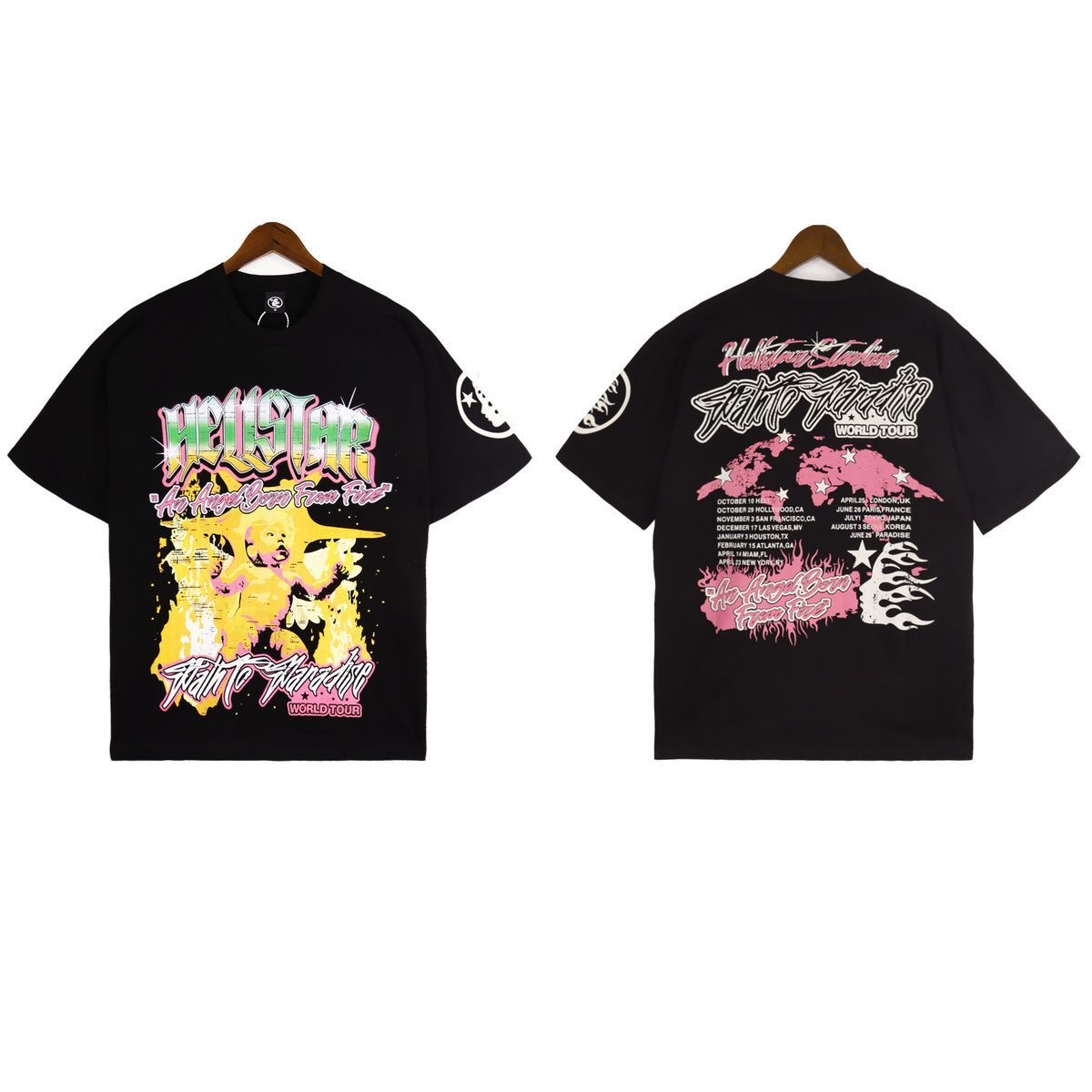 New baby angel printing tshirt