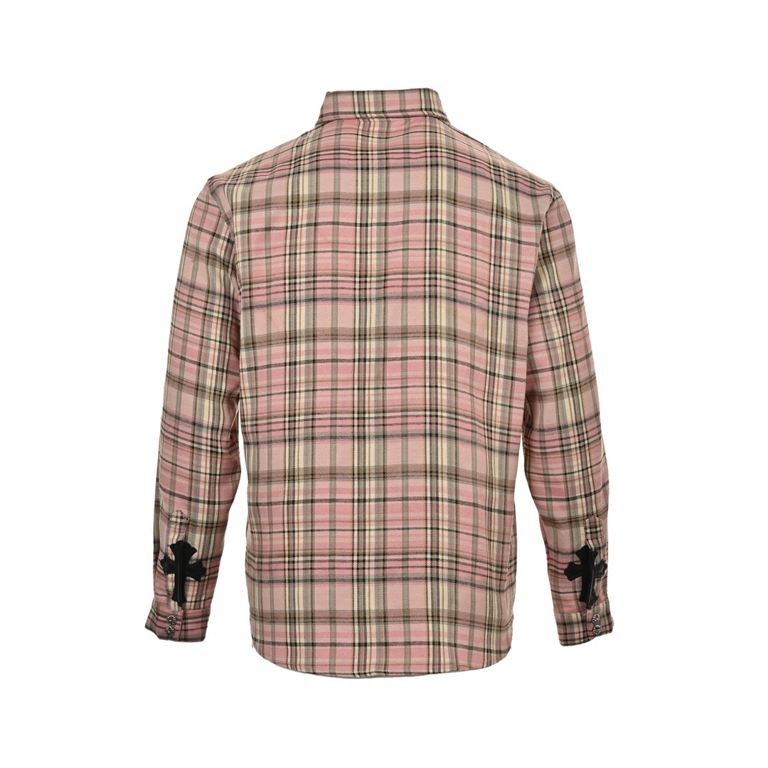 1:1 Pink plaid shirt