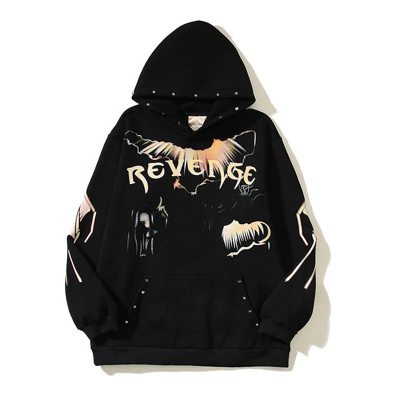 lighting colorful printings hoodie