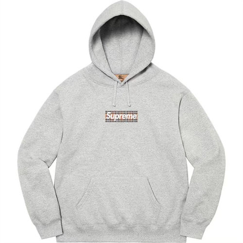 1:1 BB box logo hooded fleece hoodie