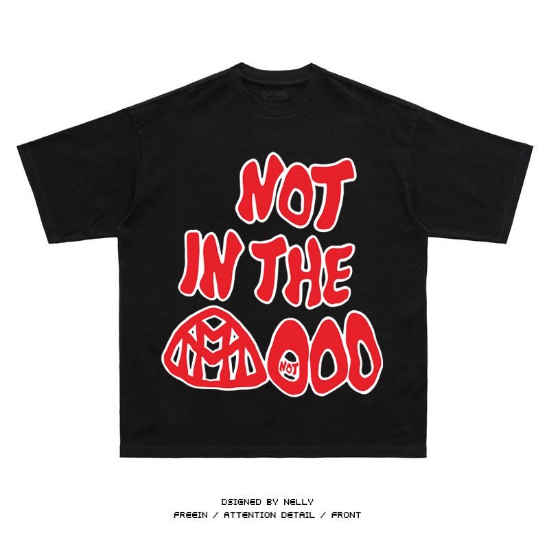 Mood swings big letters tshirt