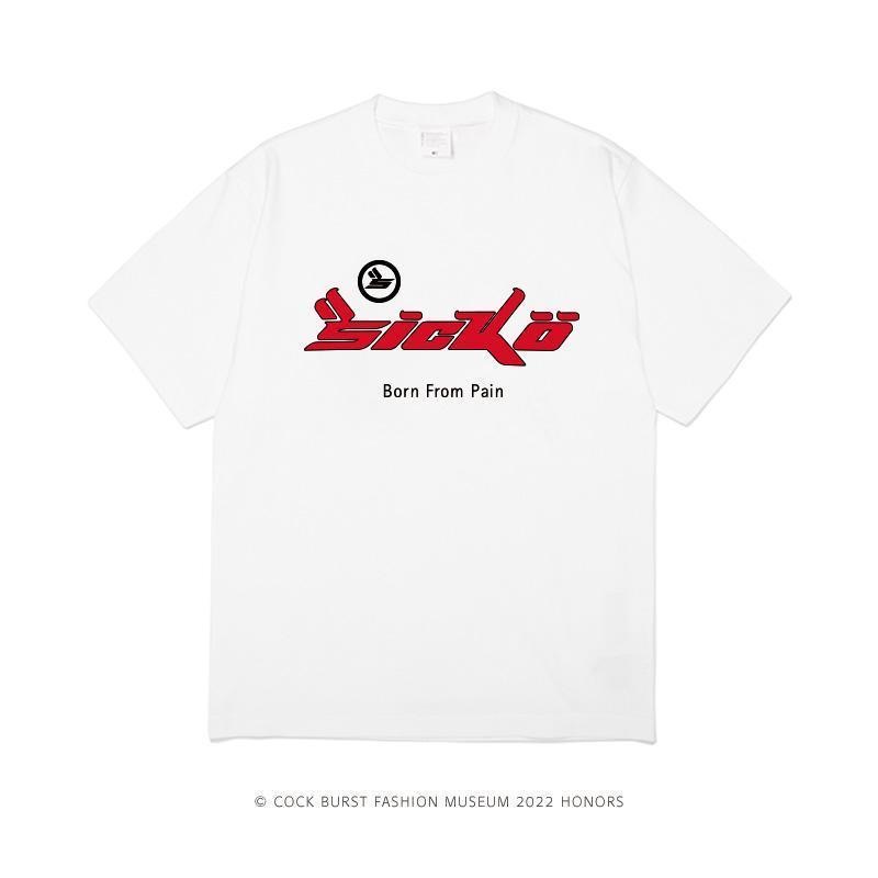 1:1 Simple black white tshirt