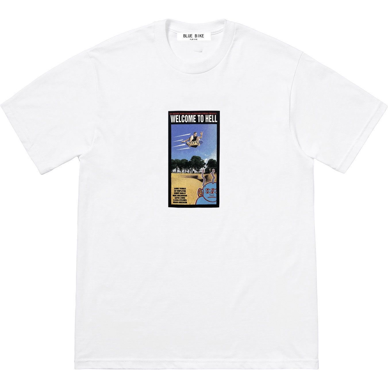 Welcome to hell printing tshirt