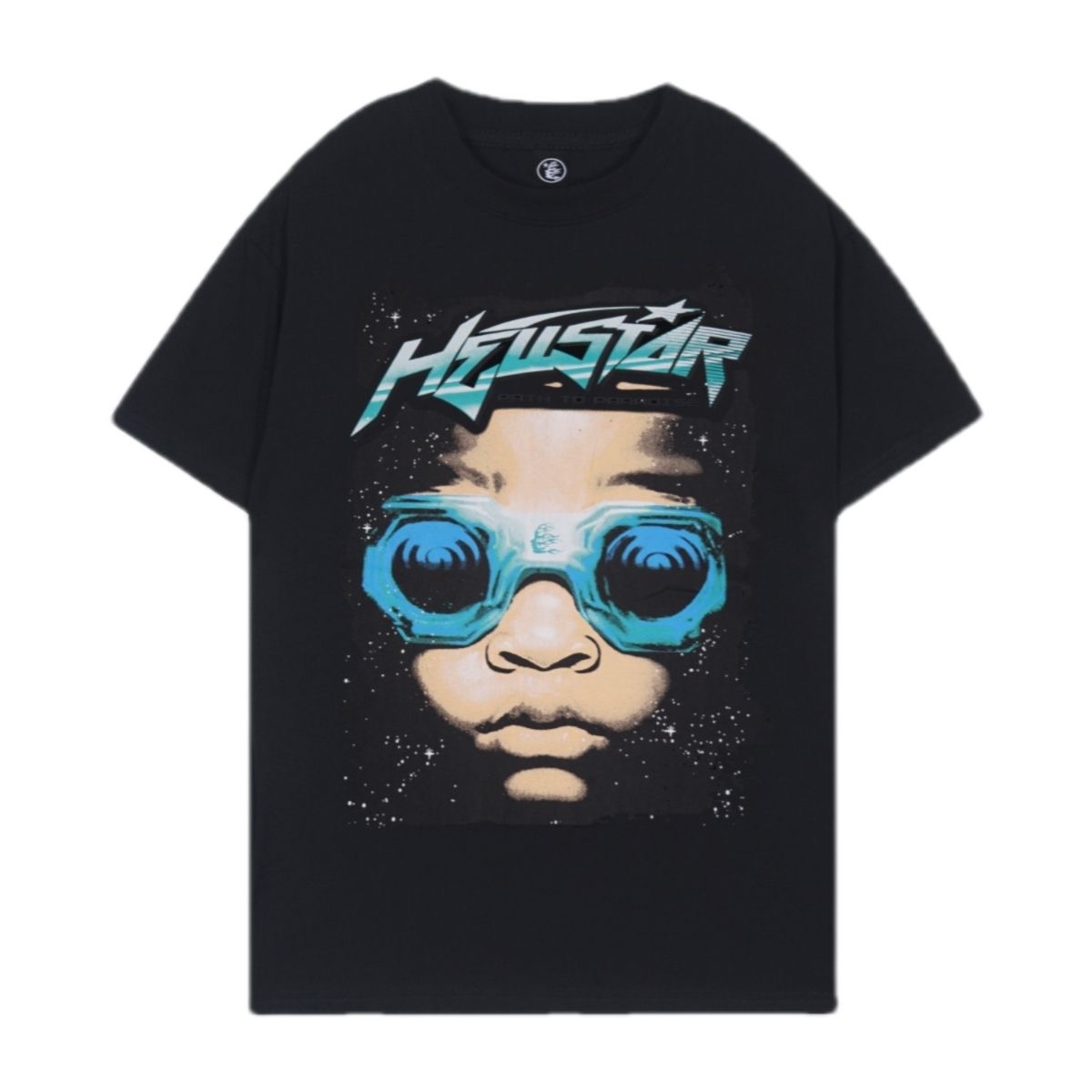 Black with baby face tshirt