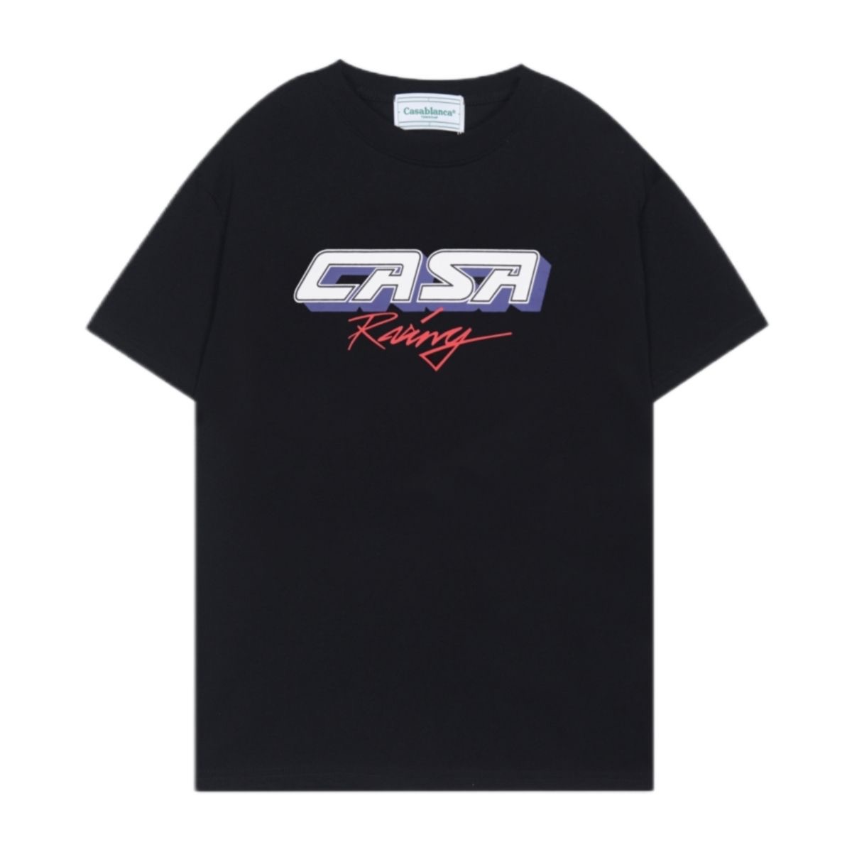 Simple letter logo printed tshirt