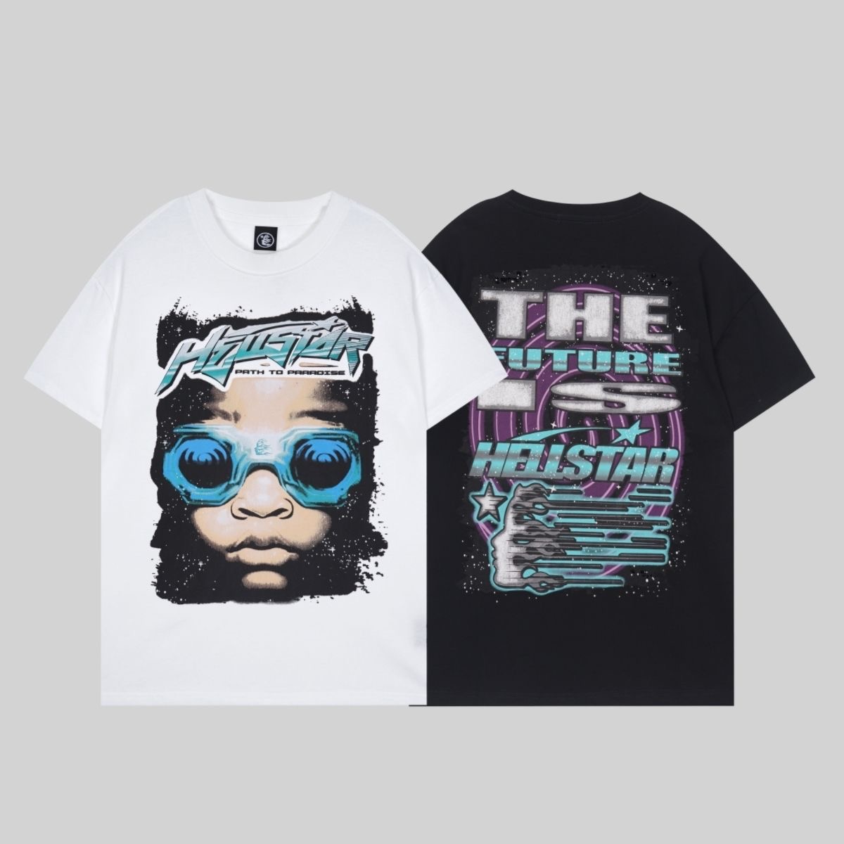 Black with baby face tshirt