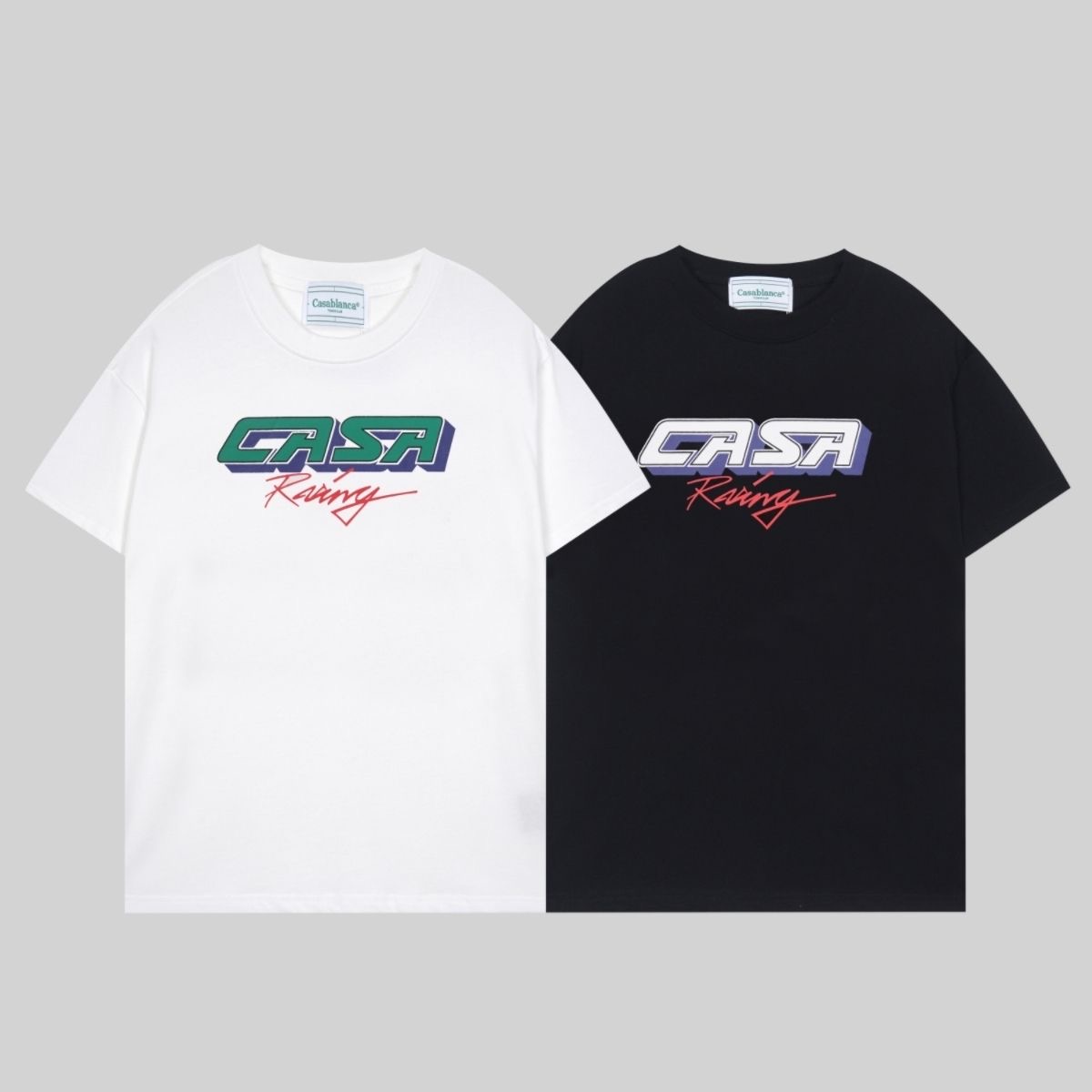 Simple letter logo printed tshirt