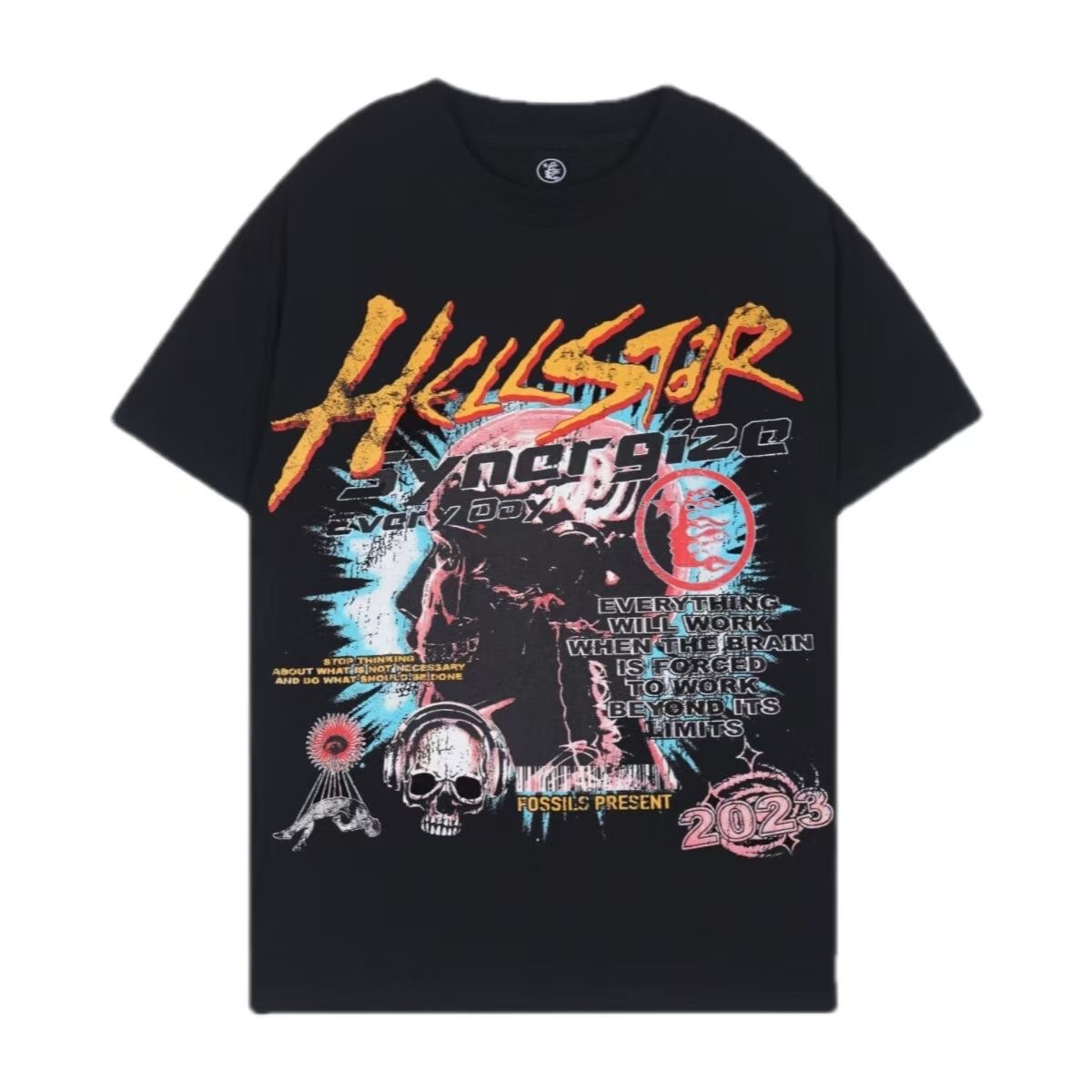 2024 New cotton graffiti tshirt