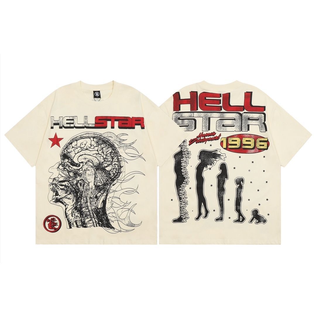Beige color with 4 bodies tshirt