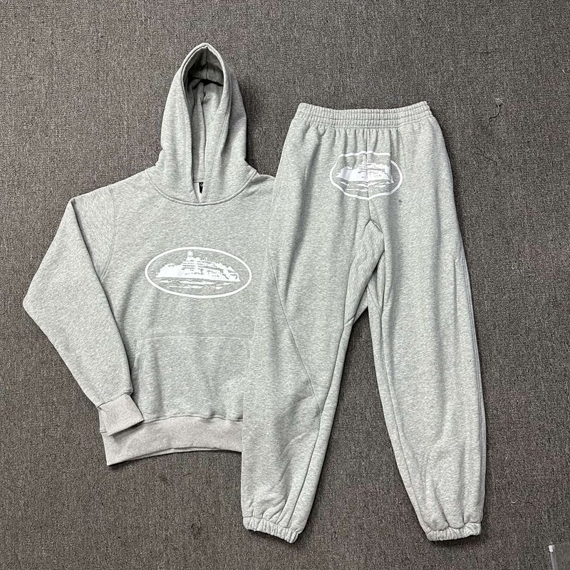 Fleece hoodie and pant tracksuit