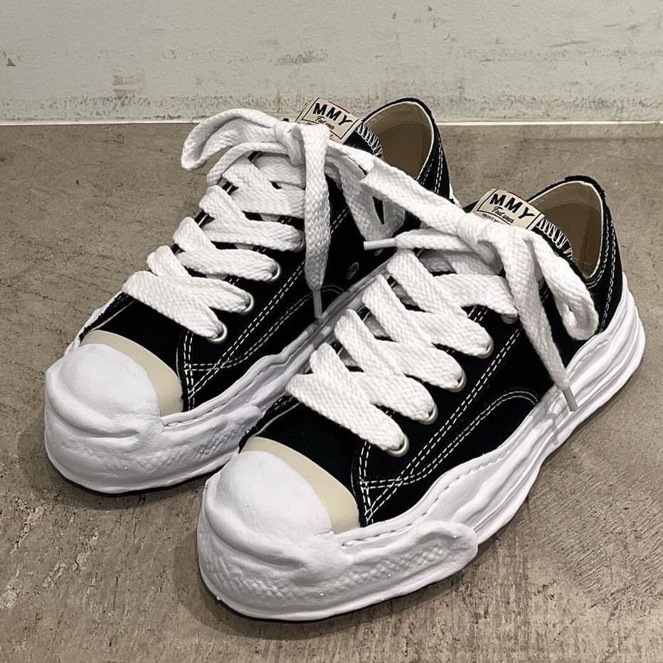 Canvas open smile dissolve shell yue wenle thick sole shoes