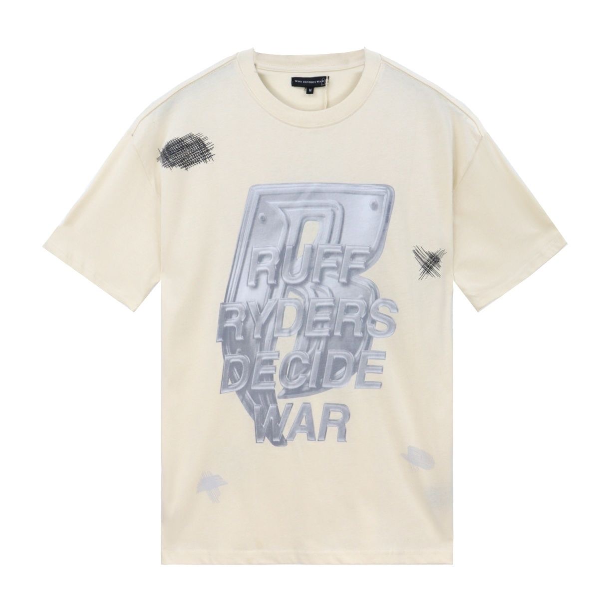 Simple vintage washing design tshirt