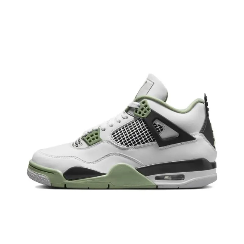 Generation 4 midnight blue white cement sage electric mother OG basketball shoes