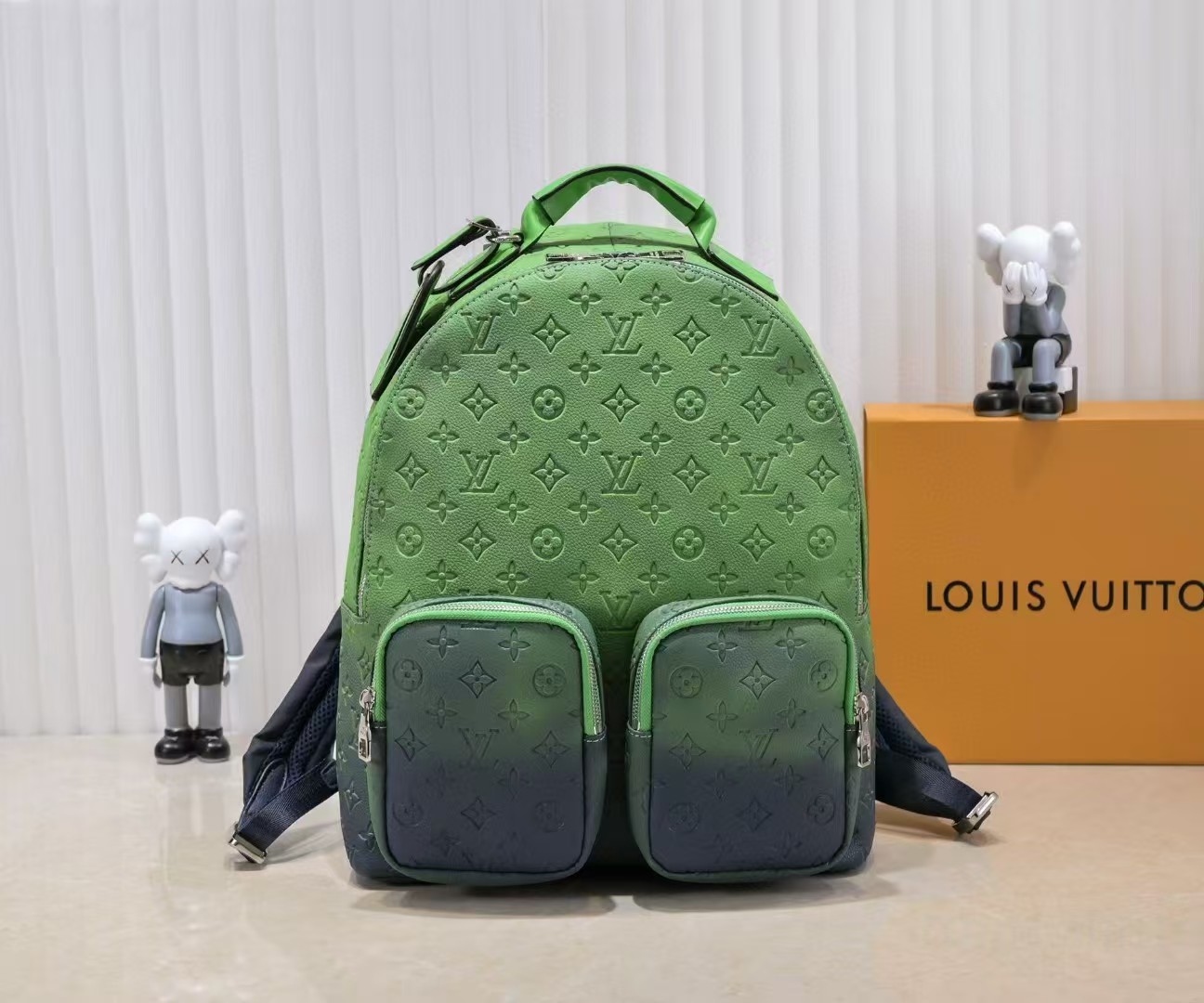 1:1 top quality double colors bagpack
