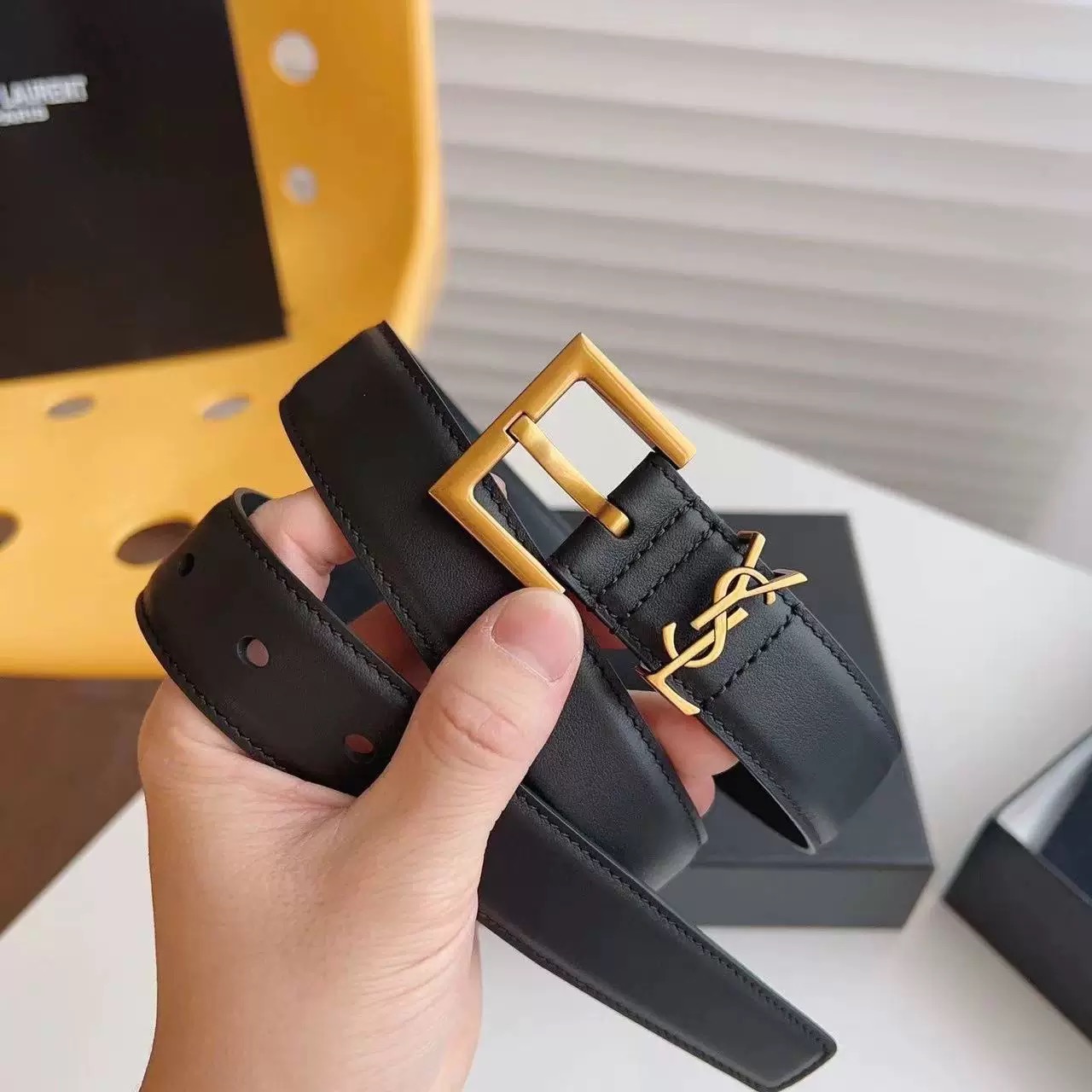 YSL belt