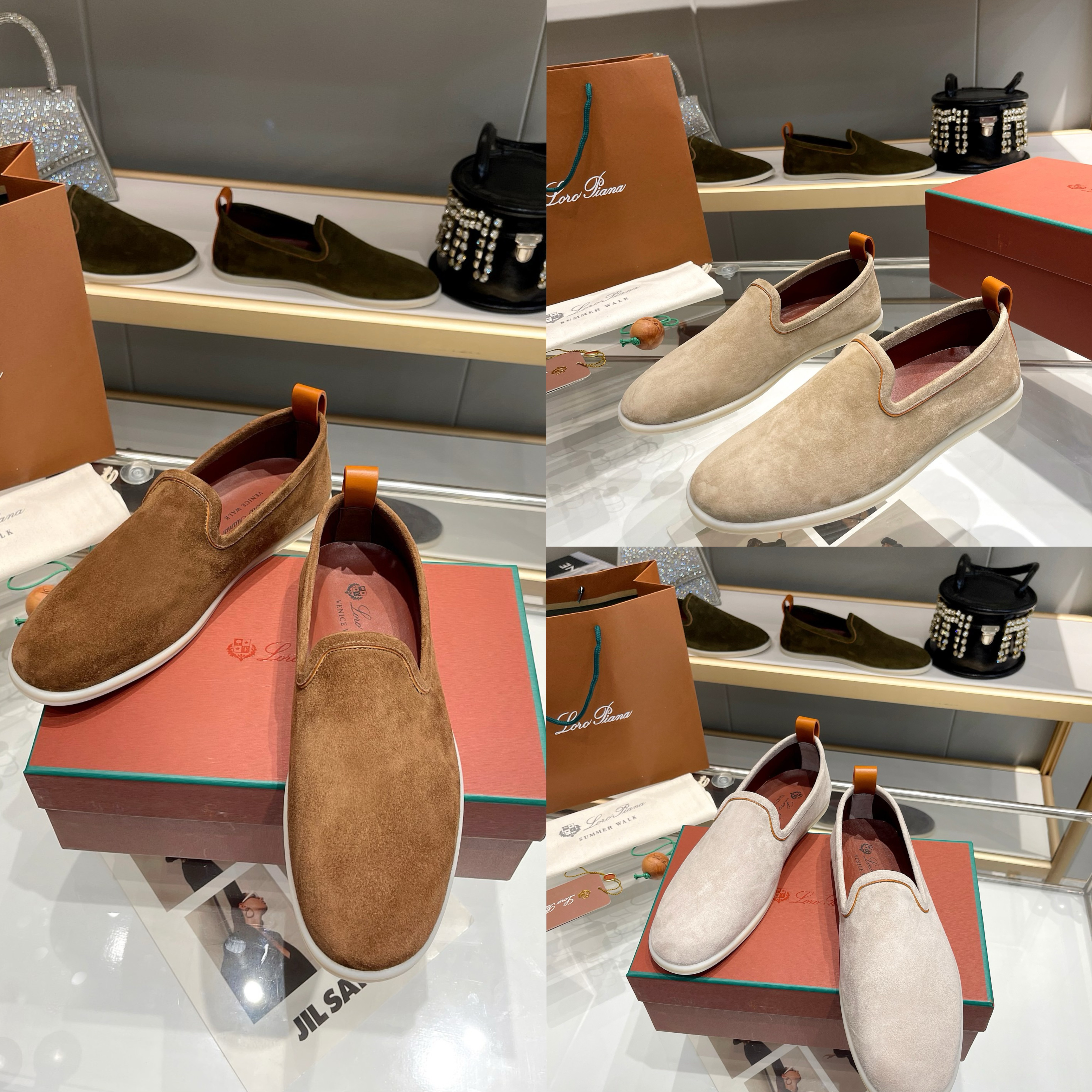 1:1 top quality import cashmere shoes