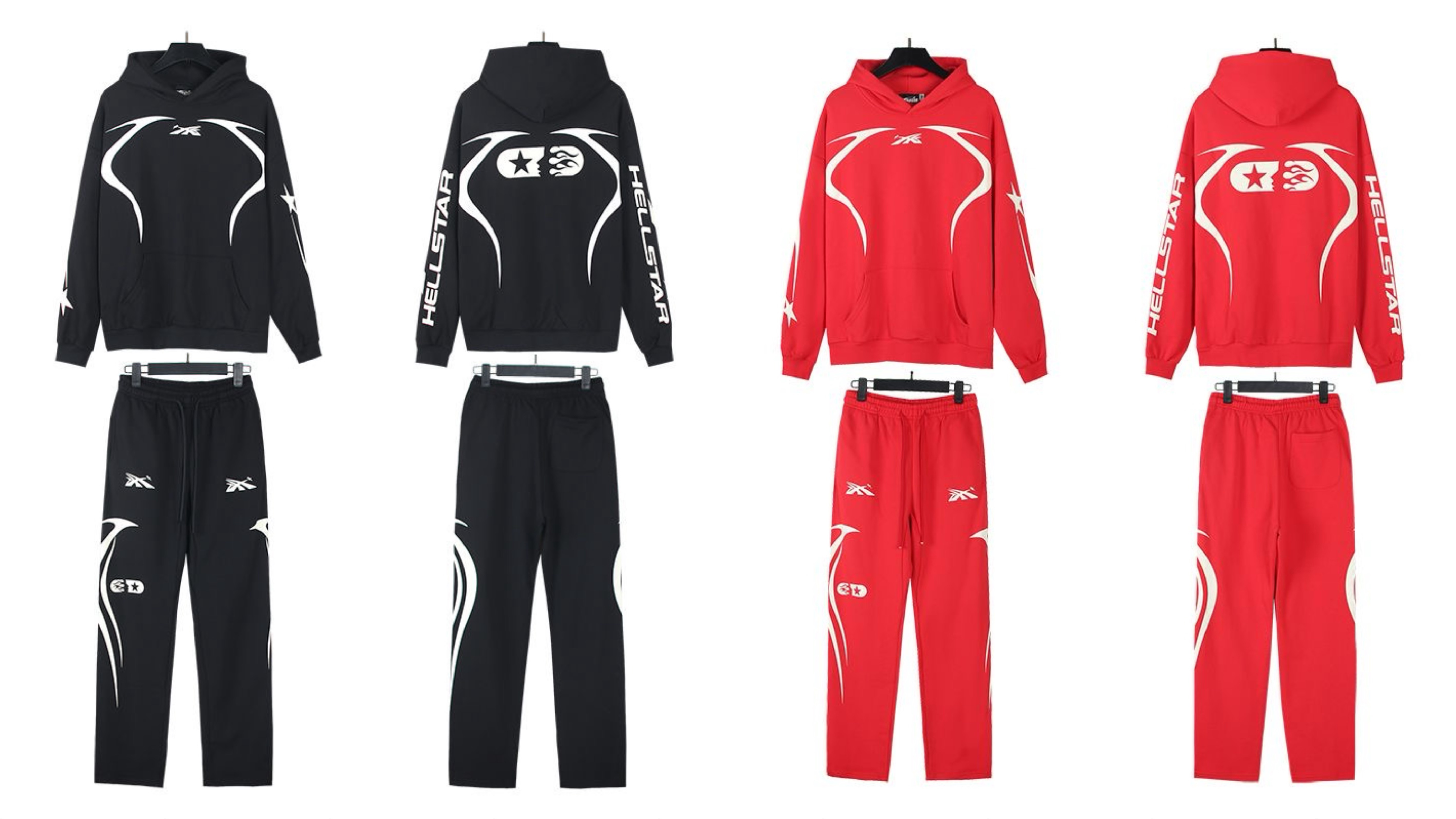 1:1 Version simple logo printed tracksuit