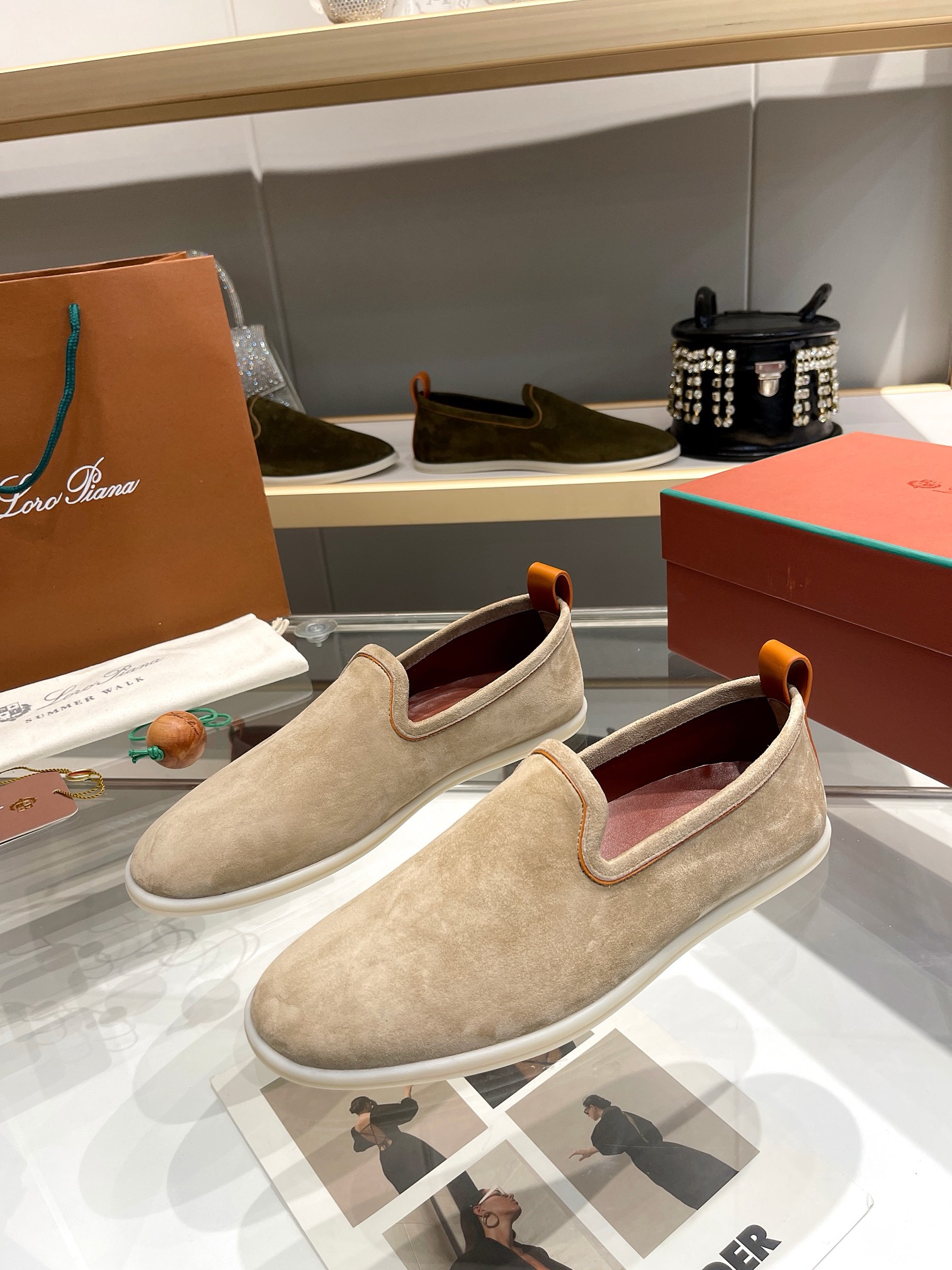 1:1 top quality import cashmere shoes