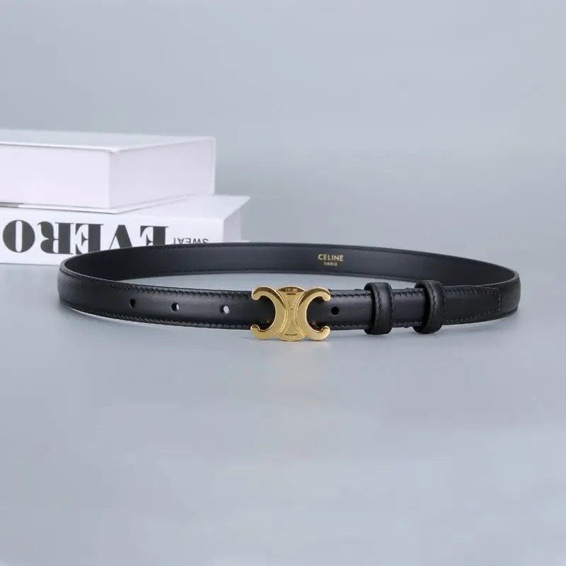 1：1 pure color leather belt