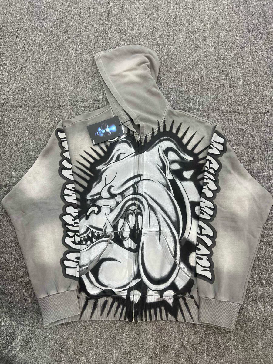 1:1 zip up special hoodie