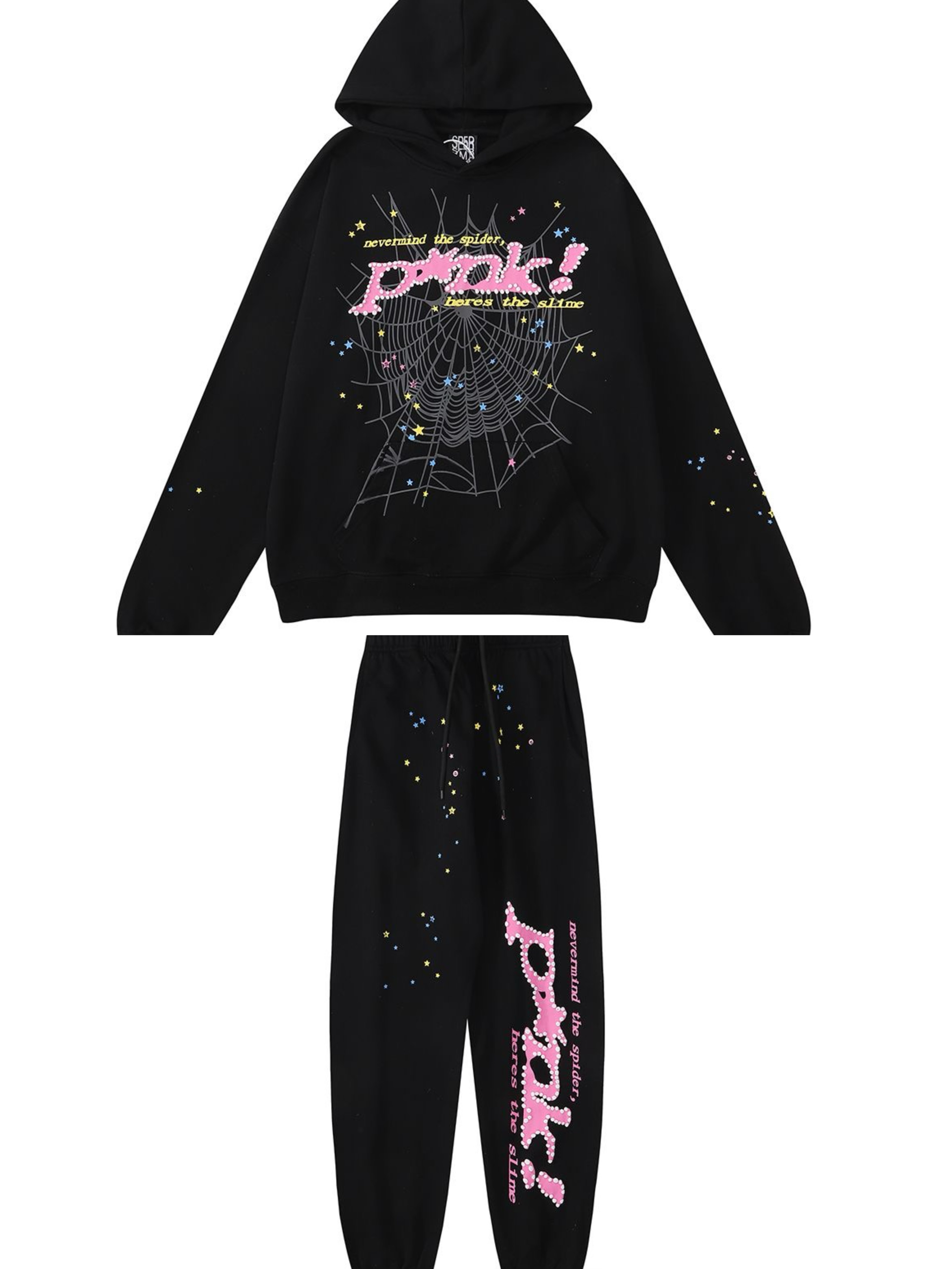 1:1 version with letter logo print tracksuit