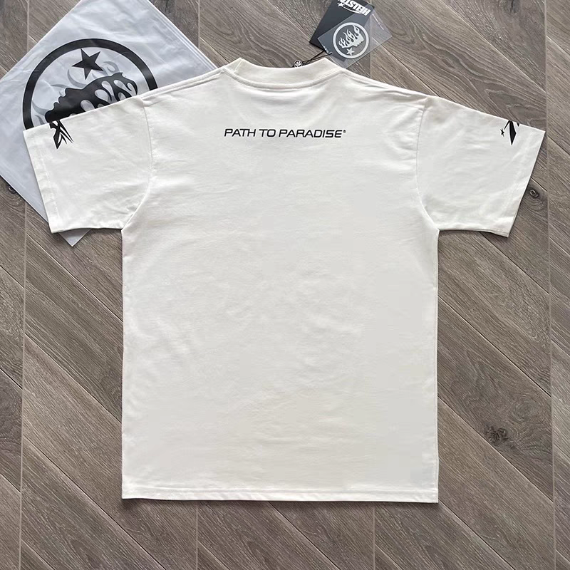 1:1 2024 new white color with black print tshirt