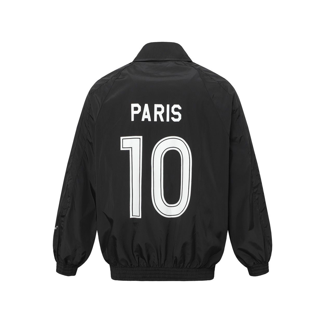 1:1 Sports Tracksuit co-branded Letters LOGO Embroidery + No. 10 jersey print Zipper hardshell jacket