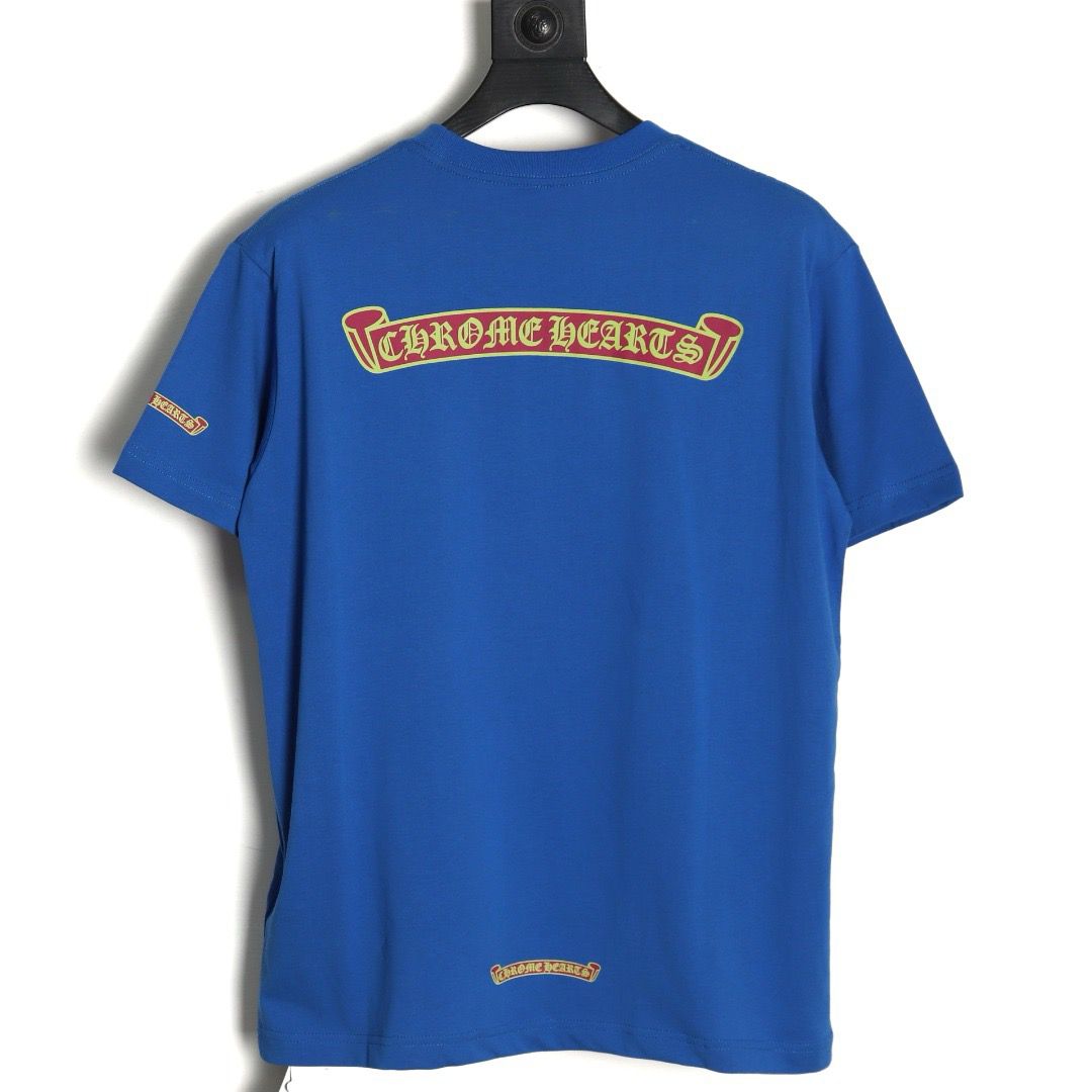 1:1 New blue matching pocket T-shirt