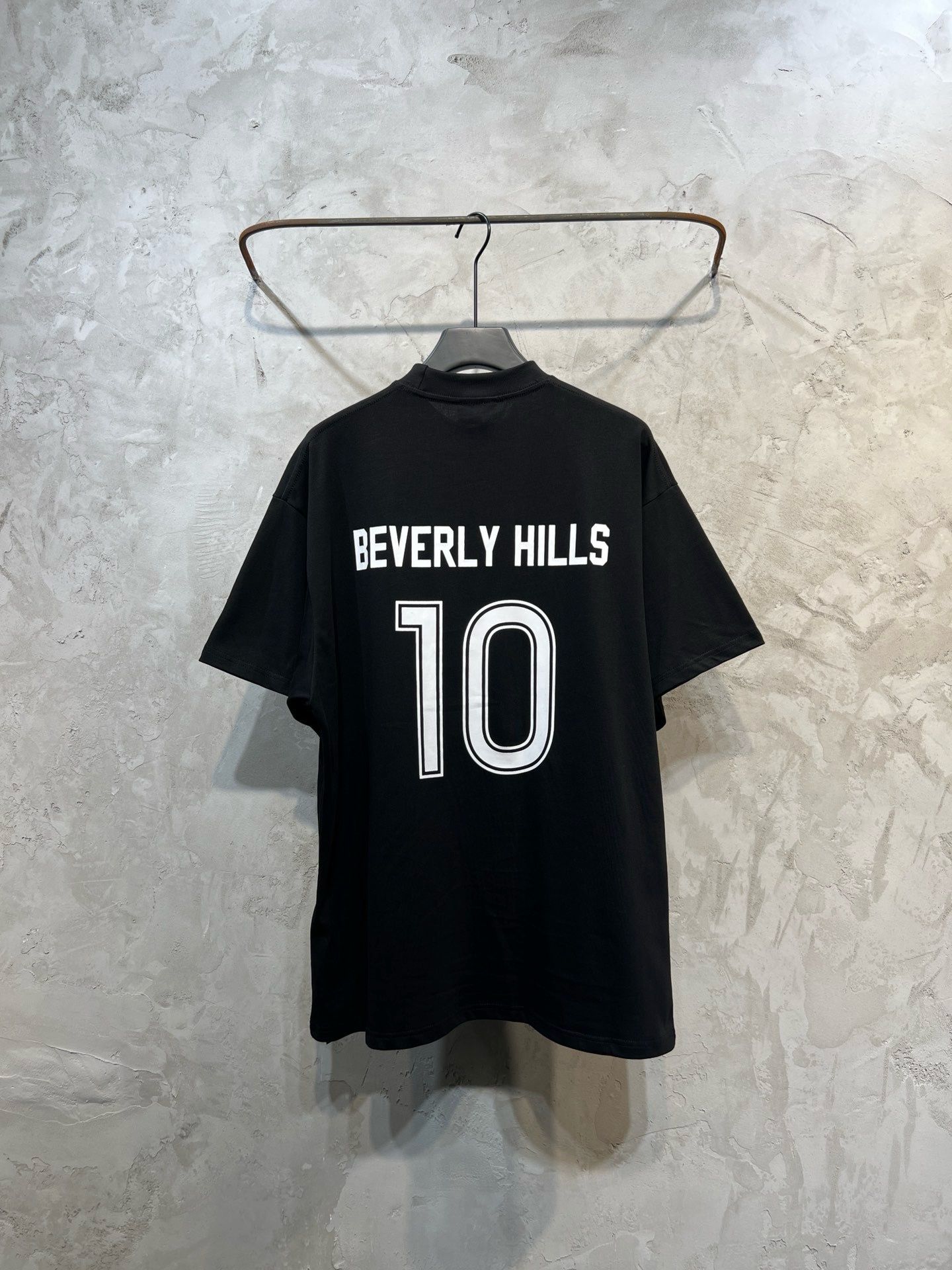 1:1 New embroidery label Manchester United letter short sleeve tshirt