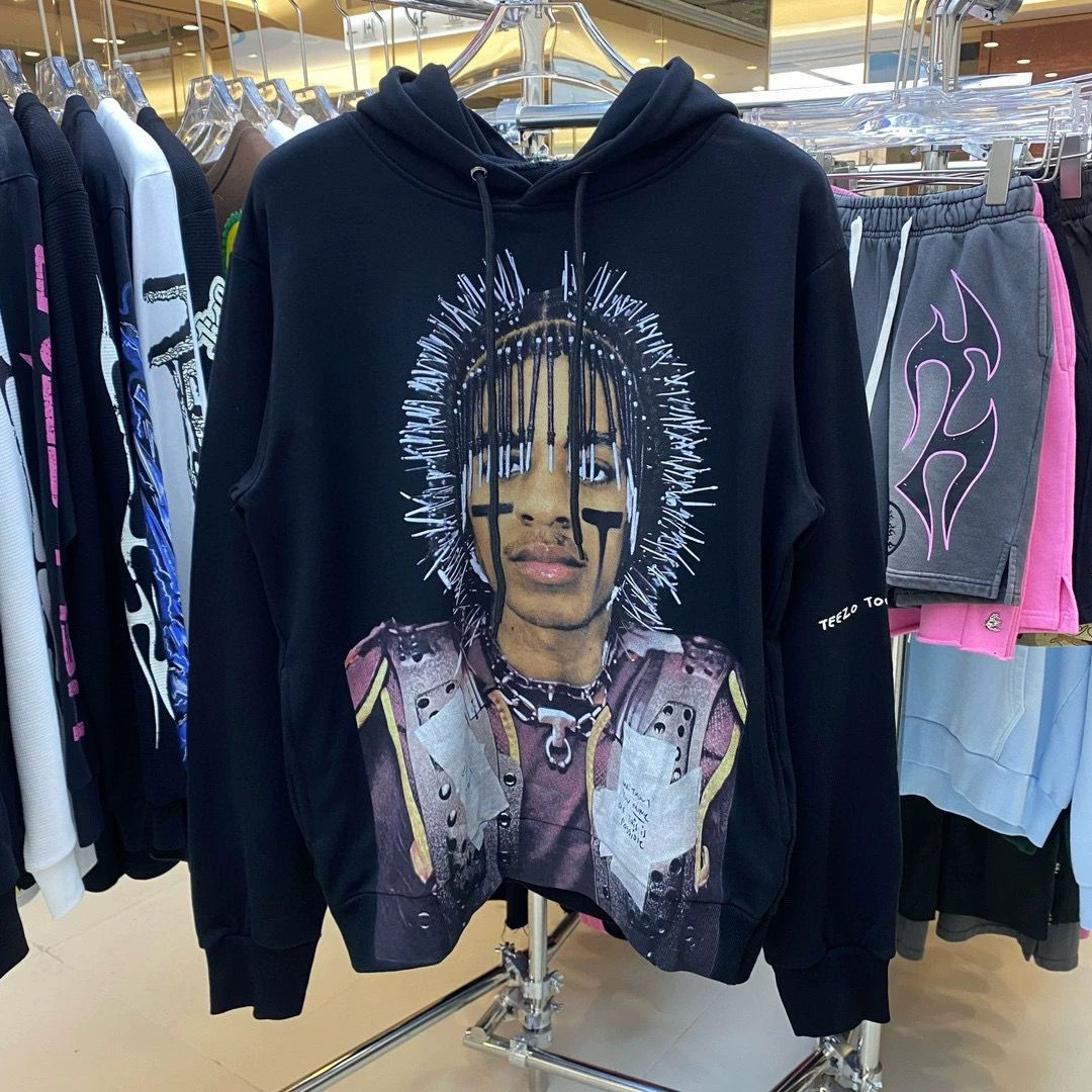 1:1 New teezo touchdown utopia tour black hoodie