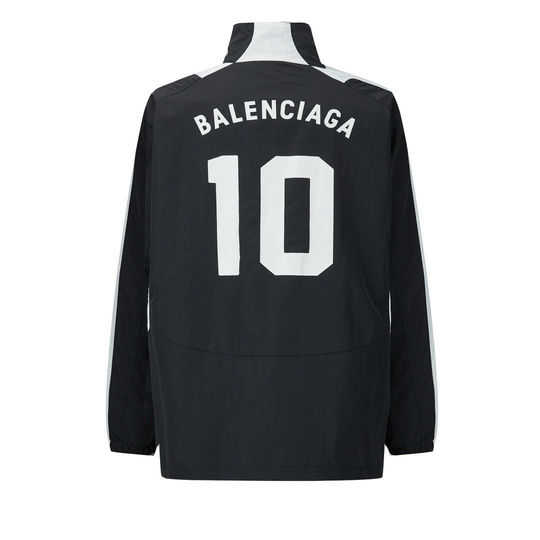 1:1 New no.10 black splicing with white jersey
