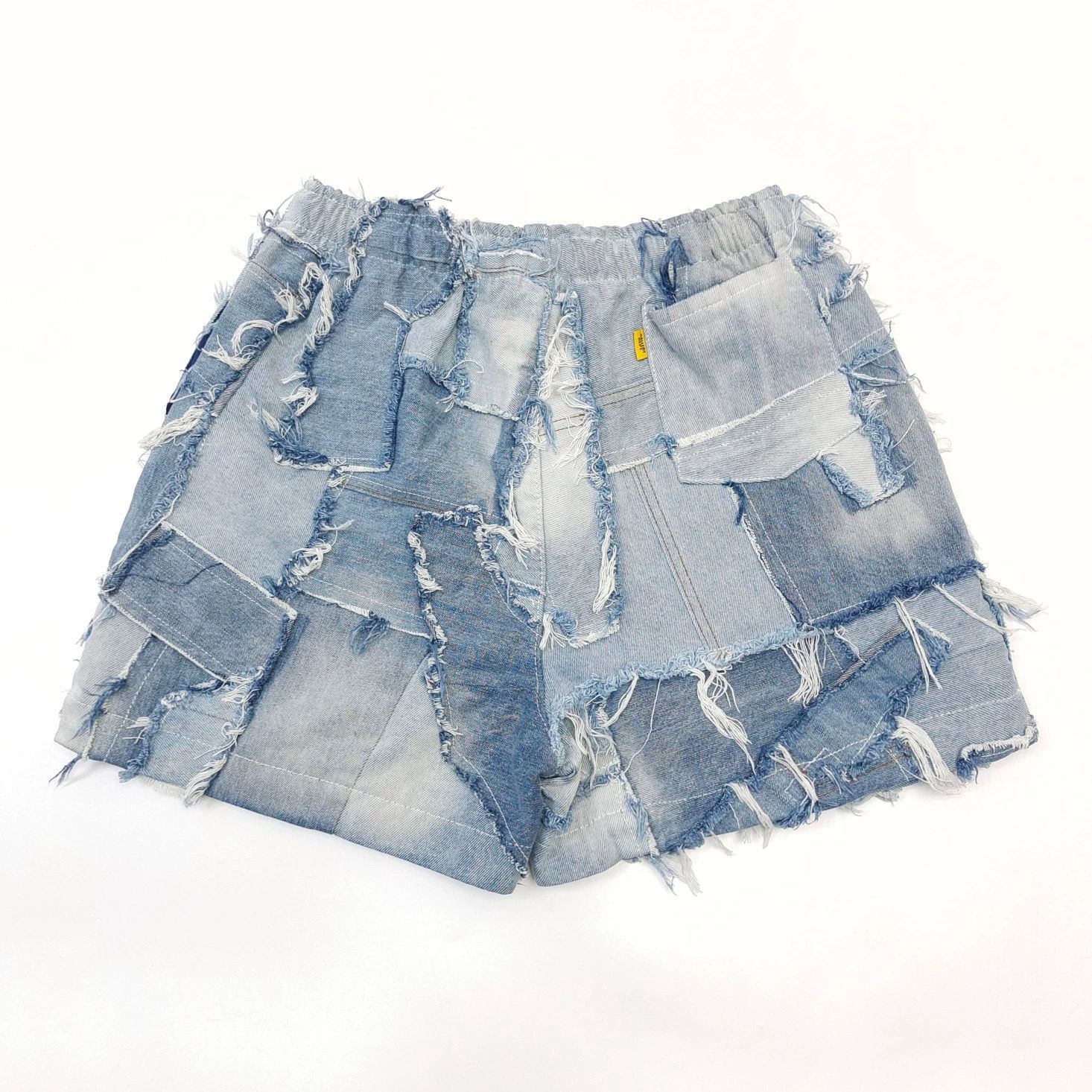 1:1 top quality Patchwork Denim Zuma shorts