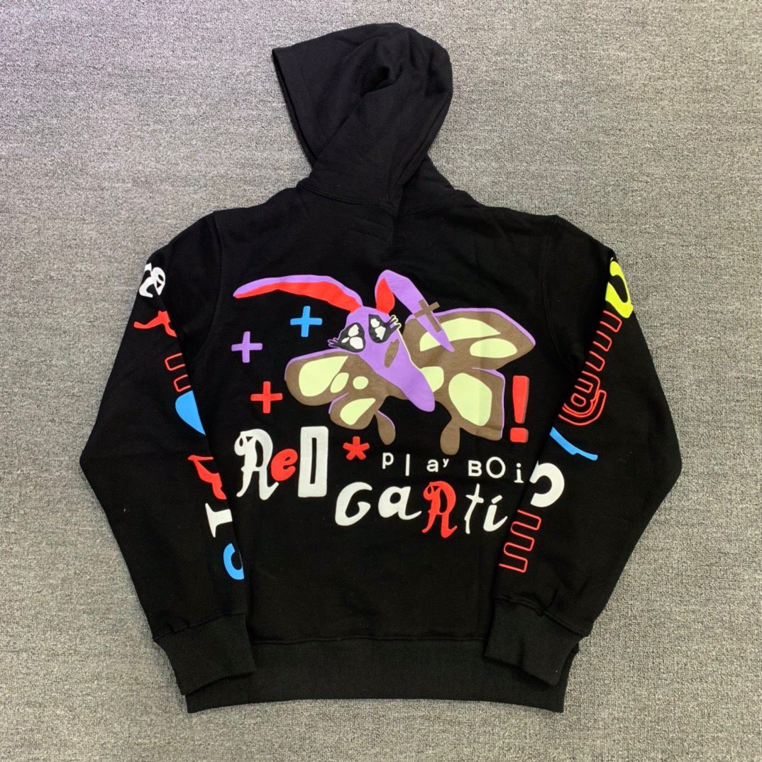 1:1 CPFM,XYZ Playboi Carti WLR M3TAMORPHOSIS hoodie
