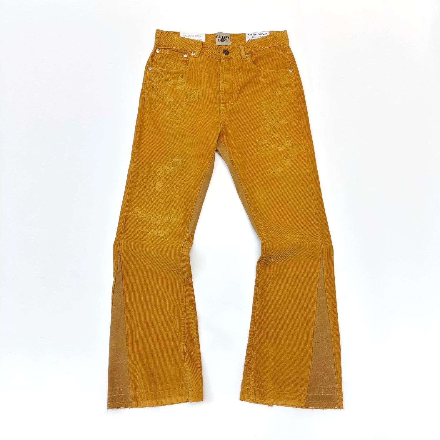 1:1 top quality flare Corduroy slacks and short cropped pants
