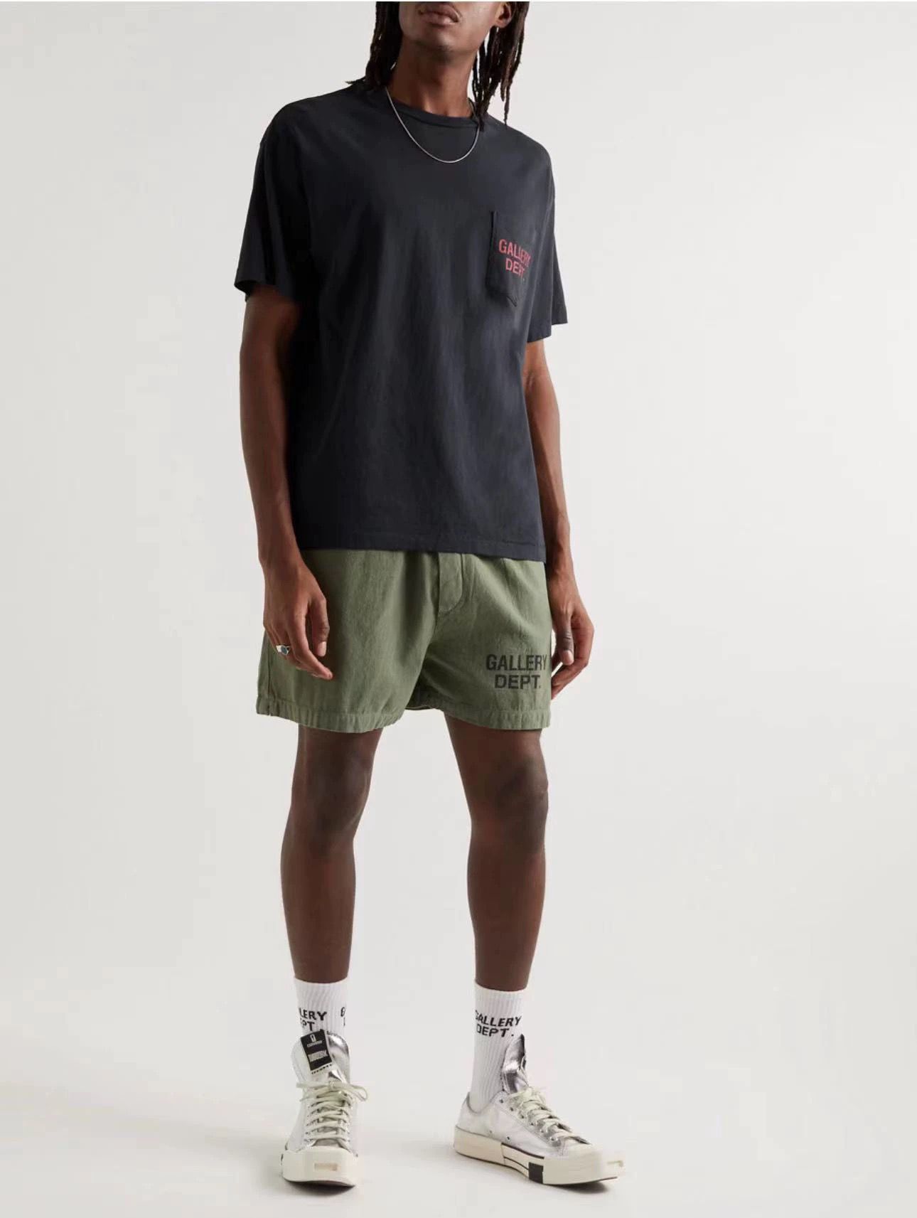 1:1 Washing dark grey basic fashion tshirt