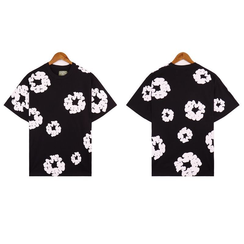 Kapok tshirt various colors puff priniting Tshirt