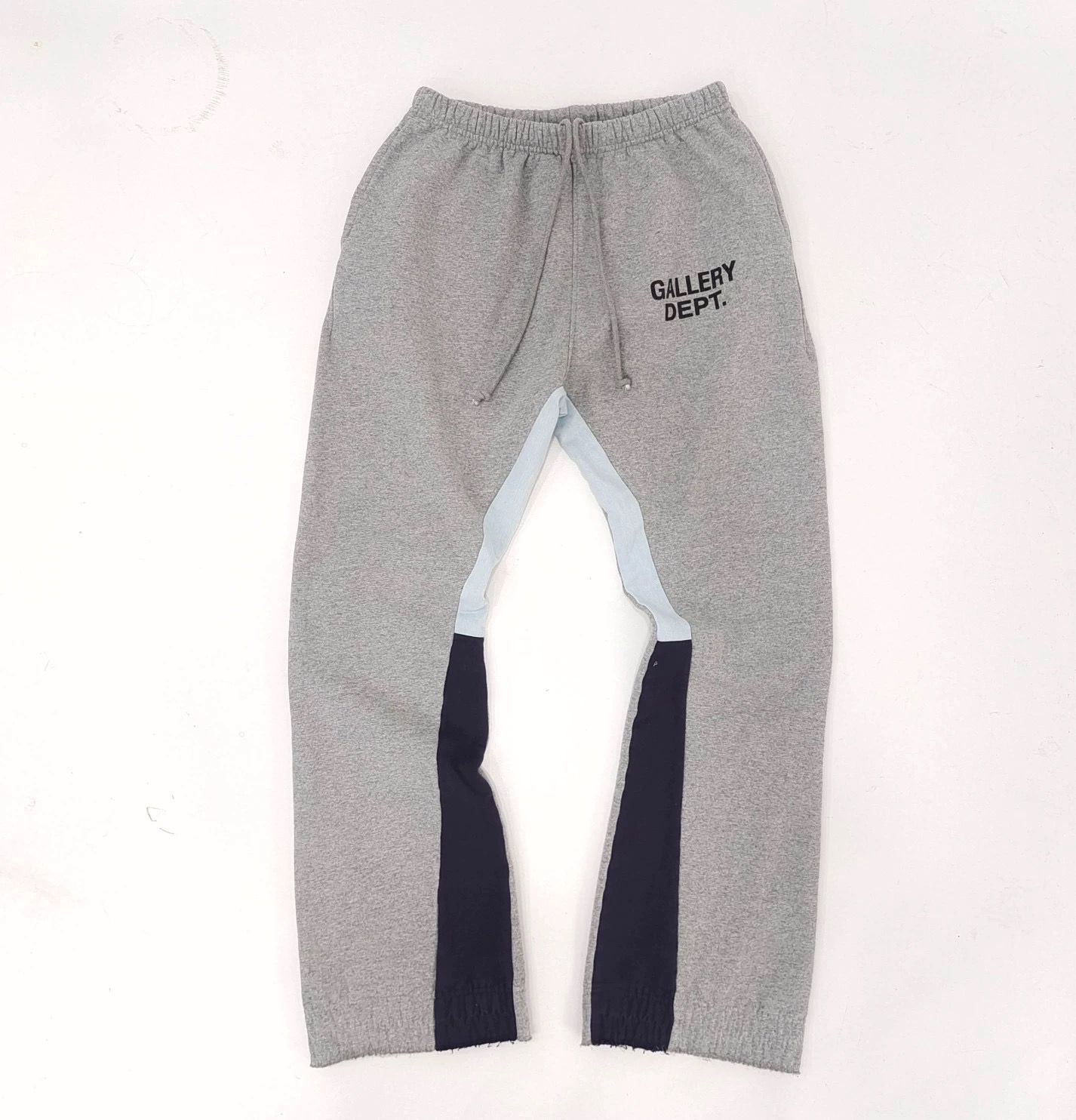 1:1 New Light board patchwork micro cropped pants