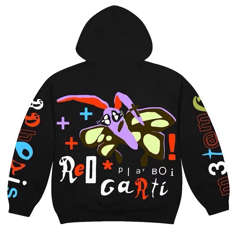1:1 CPFM,XYZ Playboi Carti WLR M3TAMORPHOSIS hoodie
