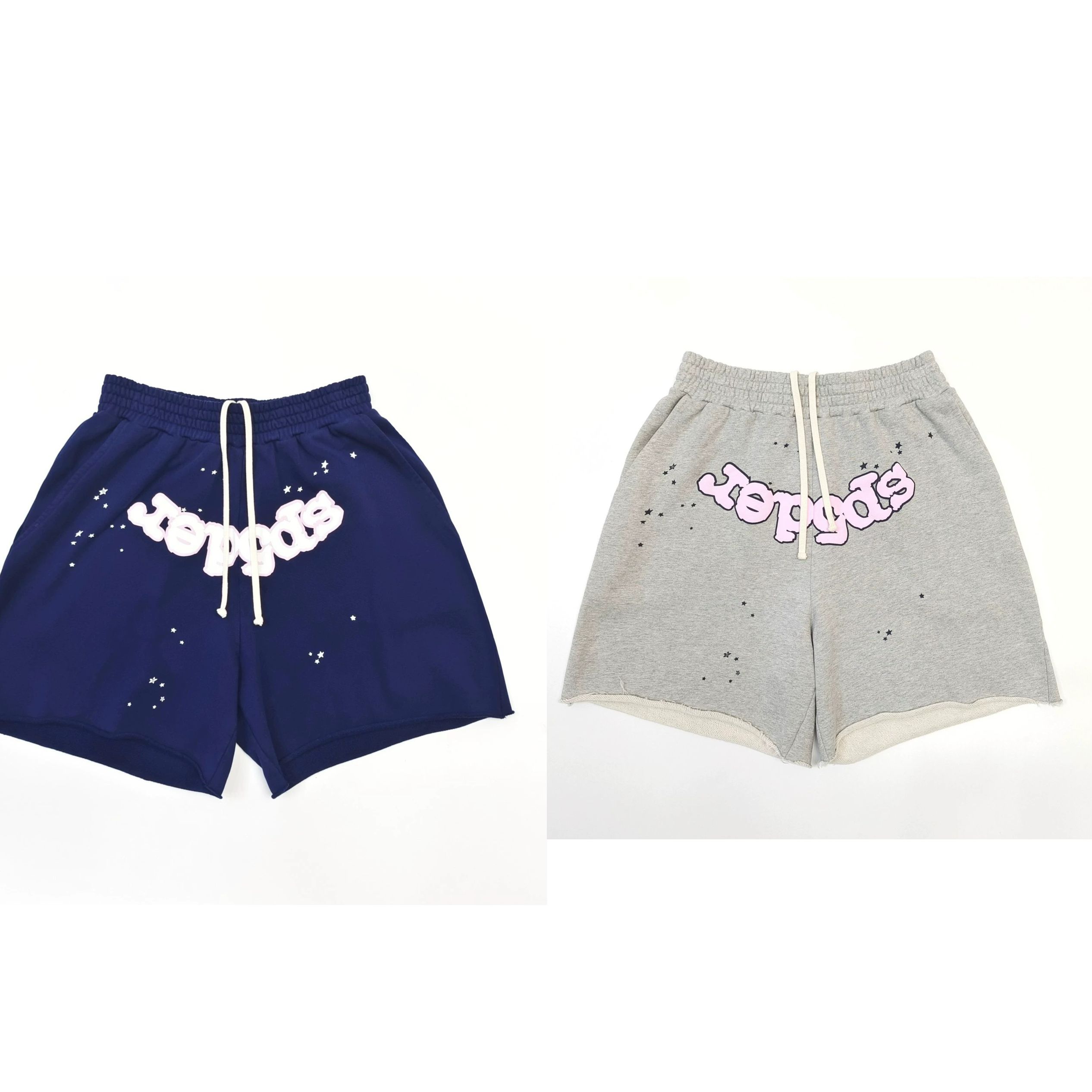 1:1 top quality washing color with puff logo short