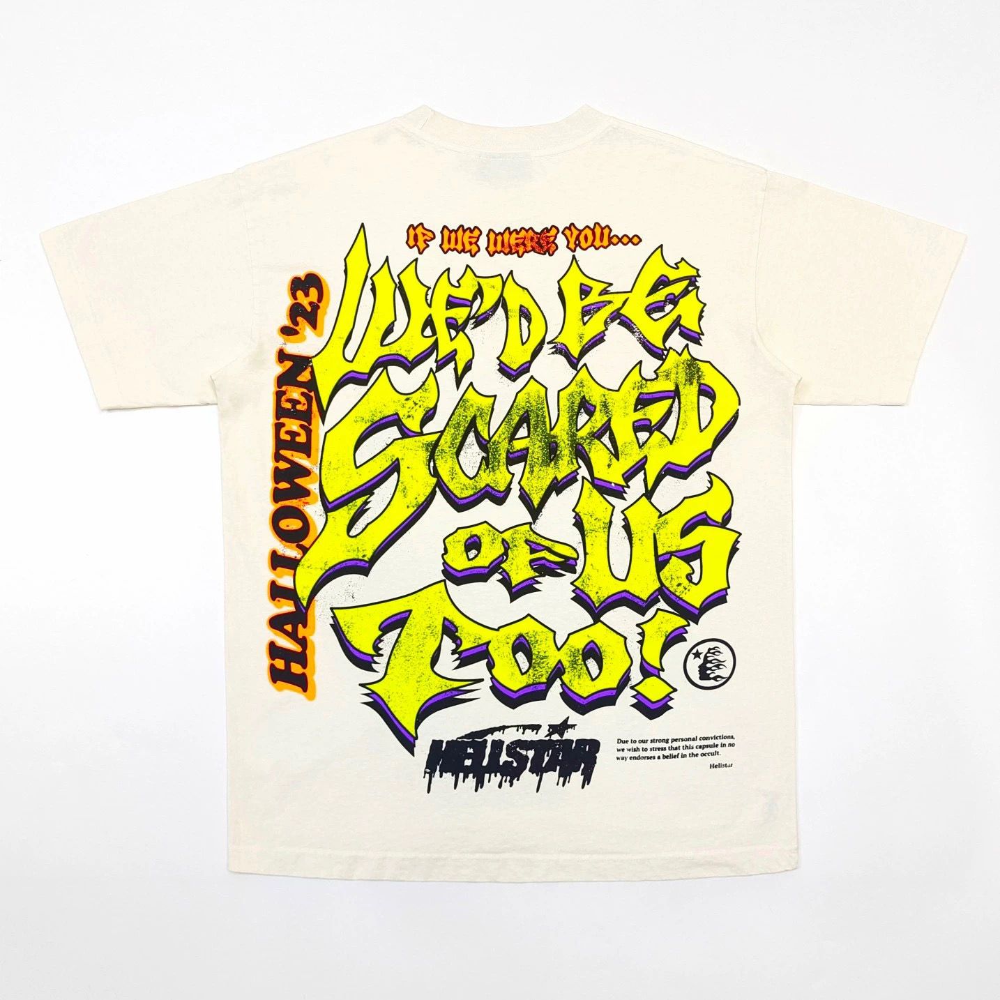 1:1 New washing beige color with green head tshirt